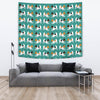 Toy Fox Terrier Dog Pattern Print Tapestry