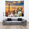 Lovely Beagle Dog Print Tapestry