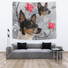 Toy Fox Terrier Print Tapestry