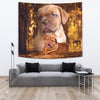 Bordeaux Mastiff Dog Print Tapestry