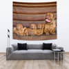 Cute Bordeaux Mastiff Print Tapestry