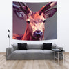 Deer Vector Art Print Tapestry