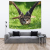 Flying Owl Bird Print Tapestry