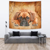 Boxer Dog Print Tapestry