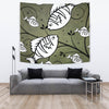 White Fish Print Tapestry