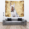 Bull Terrier Dog Print TapestryFree Shippping