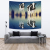 Girolando cattle (Cow) Print Tapestry