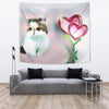 Exotic Shorthair Cat Print Tapestry