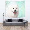 Samoyed dog Print Tapestry