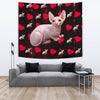 Sphynx Cat Print Tapestry