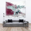 Flying Unicorn Print Tapestry