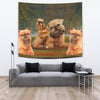 Brussels Griffon Print Tapestry