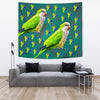 Monk Parakeet Parrot Print Tapestry