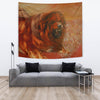 Amazing Tibetan Mastiff Dog Print Tapestry