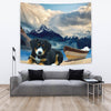 Entlebucher Mountain Puppy Print Tapestry