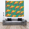 Lovely Gold Fish Print Tapestry