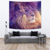 King Lion Print Tapestry