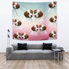 Brittany dog Print Tapestry