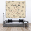 Butterfly Eyes Print Tapestry