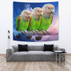 Picephalus Parrot Print Tapestry