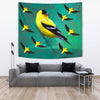 American Goldfinch Bird Print Tapestry