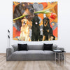 Cute Hovawart Dogs Print Tapestry