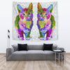 Amazing Cat Color Art Print Tapestry