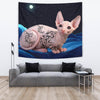 Cute Sphynx cat Print Tapestry