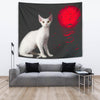 Devon Rex Cat Print Tapestry