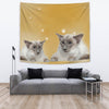 Balinese cat Print Tapestry