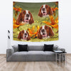 Amazing Irish Red and White Setter Print Tapestry