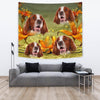 Amazing Irish Red and White Setter Print Tapestry