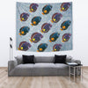 Acanthurus Achilles Fish Print Tapestry