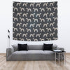 Bedlington Terrier Dog Pattern Print Tapestry