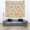 Greyhound Dog Pattern Print Tapestry