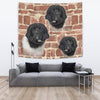 Newfoundland Dog Print Tapestry