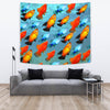 Lovely Platy Fish Print Tapestry