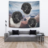 Lovely Newfoundland Dog Print Tapestry