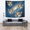 Norwegian Lundehund Print Tapestry