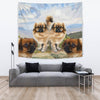 Amazing Tibetan Spaniel Print Tapestry