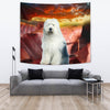 Old English Sheepdog Print Tapestry