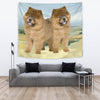 Chow Chow Dog Print Tapestry