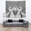 Saluki Dog Art Print Tapestry