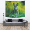Cute Rabbit Print Tapestry