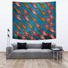 Cherry Barb Fish Print Tapestry