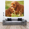 Cute Cocker Spaniel Puppy Print Tapestry