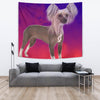 Chinese Crested Dog Print Tapestry