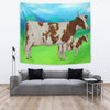 Ayrshire Cattle (Cow) Print Tapestry