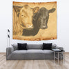 Dexter Cattle (Cow) Art Print Tapestry