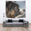 Lovely Papillon Dog Print Tapestry